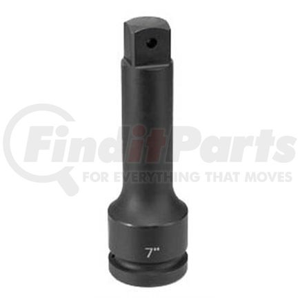 Grey Pneumatic 4010EL Socket Drive Extension 1" Drive x 10" Socket Drive Extension, 9.84 Length, with Locking Pin