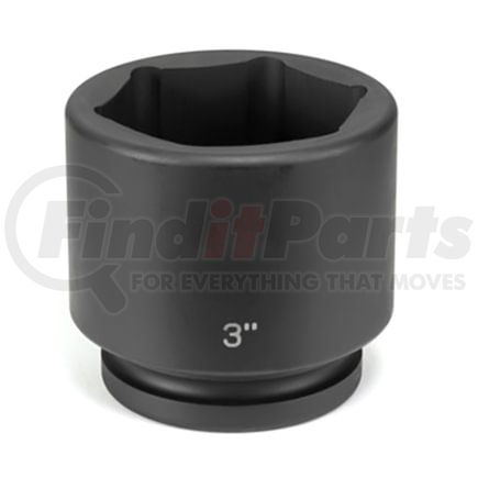 Grey Pneumatic 4094R Socket 1" Drive x 2-15/16" Hex Size, 3.86mm Length, Impact Socket, Type III Shape