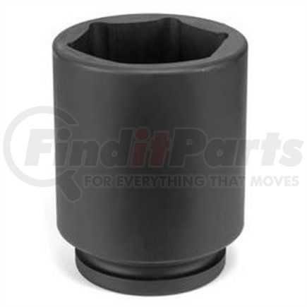 Grey Pneumatic 4072D Socket 1" Drive x 2-1/4" Hex Size, 3.94mm Deep Length, Impact Socket, Type III Shape
