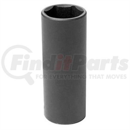 Grey Pneumatic 2022MDT Socket 1/2" Drive x 22mm Hex Size, 3.07" Length, Extra-Thin Wall Wheel Service Impact Socket