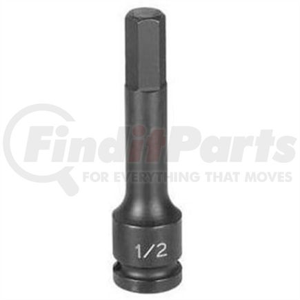 Grey Pneumatic 29204F 1/2" Drive x 5/8" Hex Driver 4" Length