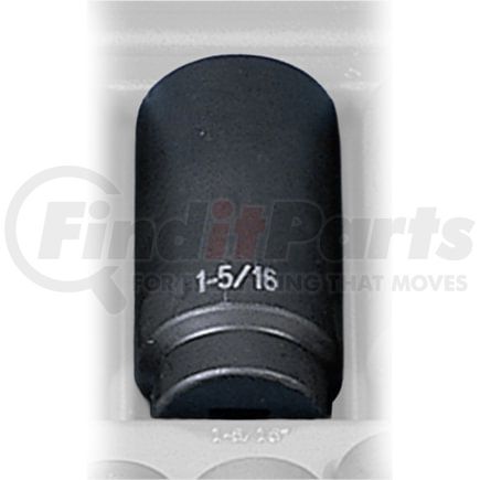 Grey Pneumatic 2042D Socket 1/2" Drive x 1-5/16" Hex Size, 3.54mm Deep Length, Impact Socket, Type III Shape