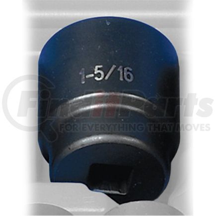 Grey Pneumatic 2142R Socket 1/2" Drive x 1-5/16" 12-Point Size, 1.97mm Length, Impact Socket, Type III Shape