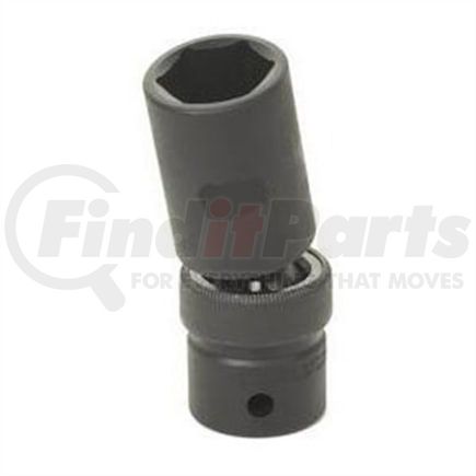 Grey Pneumatic 2015UMD Socket 1/2" Drive x 15mm Hex Size, 90mm Deep Length, Universal Impact Socket