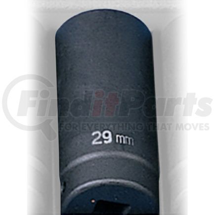 Grey Pneumatic 2029MD Socket 1/2" Drive x 29mm Hex Size, 90mm Deep Length, Impact Socket, Type I Shape