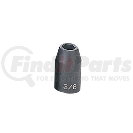 Grey Pneumatic 2012R Socket 1/2" Drive x 3/8" Hex Size, 1.5 mm Length, Impact Socket, Type I Shape