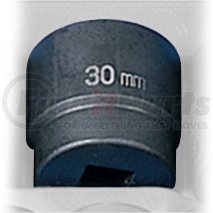 Grey Pneumatic 2030M Socket 1/2" Drive x 30mm Hex Size, 40mm Length, Impact Socket, Type III Shape