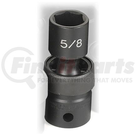 Grey Pneumatic 2020U Socket 1/2" Drive x 5/8" Hex Size, 2.56mm Length, Universal Impact Socket