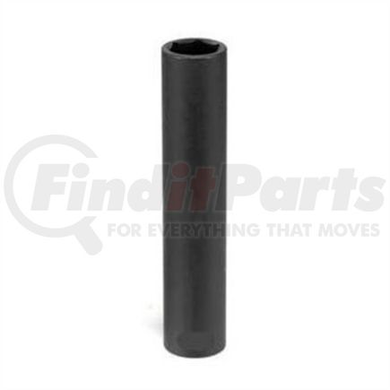 Grey Pneumatic 2018XD Socket Socket - 1/2 in. Drive, 9/16 in. Extra-Deep, 5 in. Length, Poly Bag