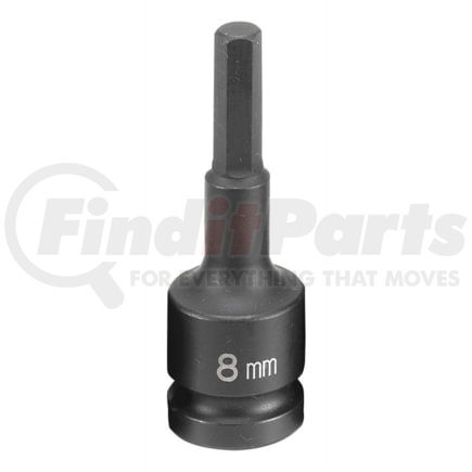 Grey Pneumatic 2908M Socket 1/2" Drive x 8mm Hex Driver