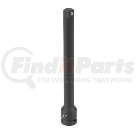 Grey Pneumatic 944E Socket Drive Extension 1/4" Drive x 4" Socket Drive Extension, 3.94" Length, with Friction Ball