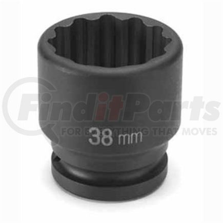 Grey Pneumatic 3136M 3/4" Drive x 36mm 12 Point Standard Impact Socket