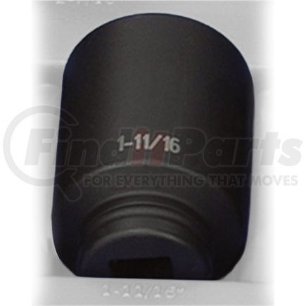 Grey Pneumatic 3054D Socket 3/4" Drive x 1-11/16" Hex Size, 3.74mm Deep Length, Impact Socket, Type III Shape