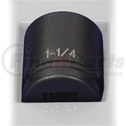 Grey Pneumatic 3040R Socket 3/4" Drive x 1-1/4" Hex Size, 2.05mm Length, Impact Socket, Type III Shape