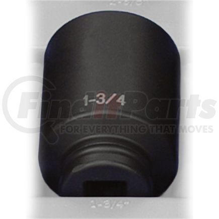 Grey Pneumatic 3056D Socket 3/4" Drive x 1-3/4" Hex Size, 3.74mm Deep Length, Impact Socket, Type III Shape