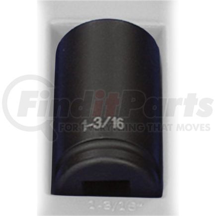 Grey Pneumatic 3038D Socket 3/4" Drive x 1-3/16" Hex Size, 3.35mm Deep Length, Impact Socket, Type II Shape