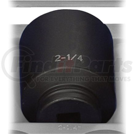Grey Pneumatic 3072D Socket 3/4" Drive x 2-1/4" Hex Size, 3.94mm Deep Length, Impact Socket, Type III Shape