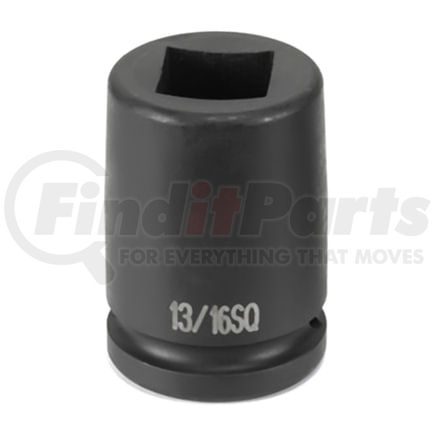 Grey Pneumatic 3317S Socket 3/4" Drive x 17mm Square Size, 4-Point, 62mm Length, Impact Socket