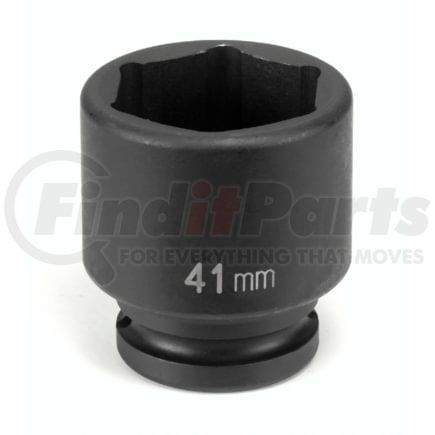 Grey Pneumatic 3041M Socket 3/4" Drive x 41mm Hex Size, 62mm Length, Impact Socket, Type III Shape