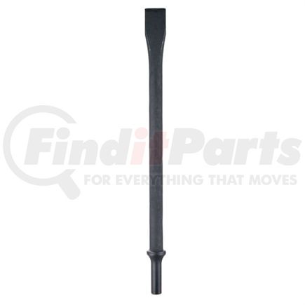 Grey Pneumatic CH104 Air Hammer Chisel Steel, 3/4" Flat Impact Chisel, 11" Length, 0.401 Turn Type Shank