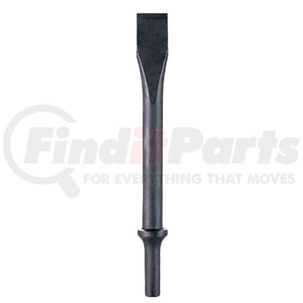 Grey Pneumatic CH102 Air Hammer Chisel Steel, 3/4" Flat Impact Chisel, 7" Length, 0.401 Turn Type Shank