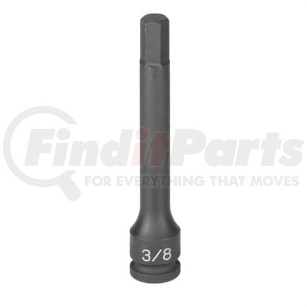 Grey Pneumatic 19084M 3/8" Drive x 8mm Hex Driver 4"