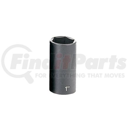 Grey Pneumatic 1032D Socket 3/8" Drive x 1" Hex Size, 2.56mm Deep Length, Impact Socket, Type II Shape