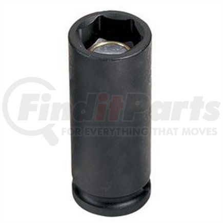 Grey Pneumatic 1014MDG Socket 3/8" Drive x 14mm Hex Size, 55mm Deep Length, Magnetic Impact Socket, Type I Shape