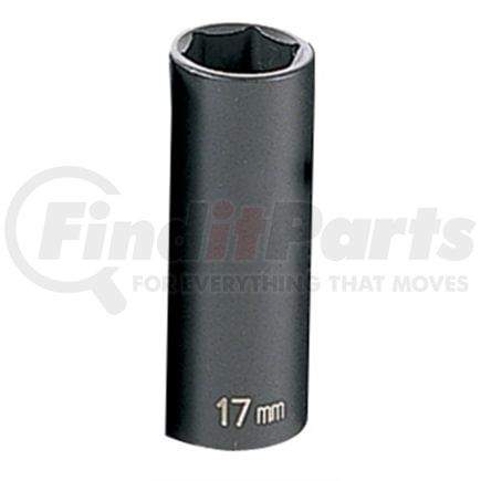 Grey Pneumatic 1017MD 3/8" Drive x 17mm Deep Impact Socket