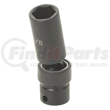 Grey Pneumatic 1024UD 3/8" Drive x 3/4" Deep Universal Impact Socket