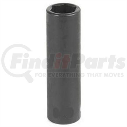 Grey Pneumatic 1102D Socket 3/8" Drive x 3/8" 12-Point Size, 2.56mm Deep Length, Impact Socket, Type I Shape
