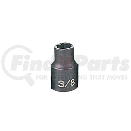 Grey Pneumatic 1012R 3/8" Drive x 3/8" Standard Impact Socket