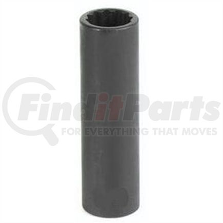 Grey Pneumatic 1110D Socket 3/8" Drive x 5/16" 12-Point Size, 2.48mm Deep Length, Impact Socket, Type I Shape