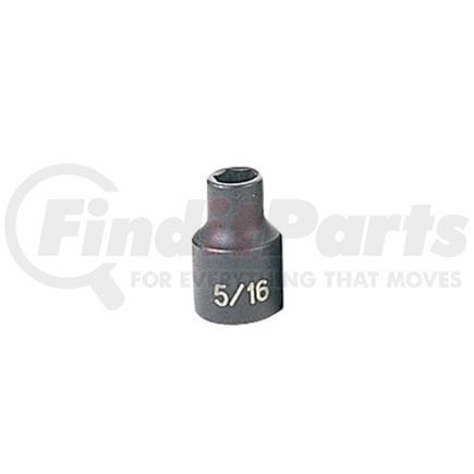 Grey Pneumatic 1010R 3/8" Drive x 5/16" Standard Impact Socket