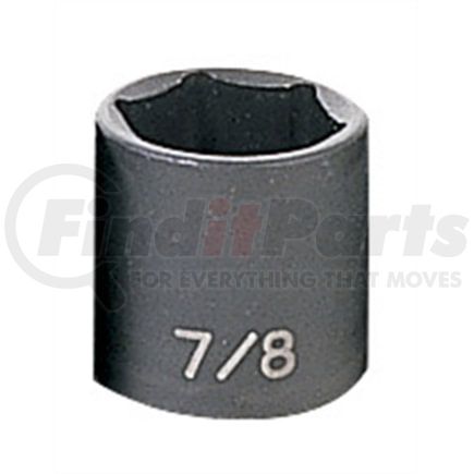 Grey Pneumatic 1028R Socket 3/8" Drive x 7/8" Hex Size, 1.18mm Length, Impact Socket, Type II Shape