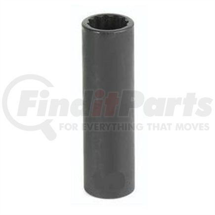 Grey Pneumatic 1114D Socket 3/8" Drive x 7/16" 12-Point Size, 2.56mm Deep Length, Impact Socket, Type I Shape