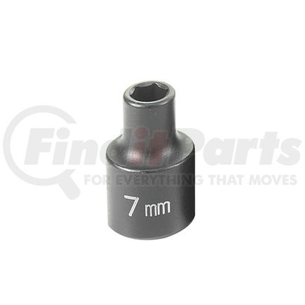 Grey Pneumatic 1007M 3/8" Drive x 7mm Standard Impact Socket