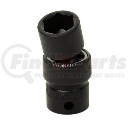 Grey Pneumatic 1018U Socket 3/8" Drive x 9/16” Hex Size, SAE, 2.09mm Length, Universal Impact Socket
