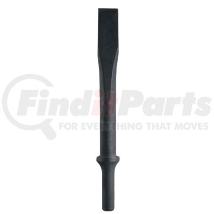 Grey Pneumatic CH101 Air Hammer Chisel Steel, 5/8" Flat Impact Chisel, 7" Length, 0.401 Turn Type Shank