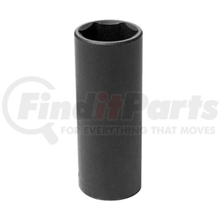 Grey Pneumatic 2021MDT Socket 1/2" Drive x 21mm Hex Size, 3.07" Length, Extra-Thin Wall Wheel Service Impact Socket