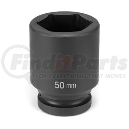 Grey Pneumatic 4042MD Socket 1" Drive x 42mm Hex Size, 92mm Deep Length, Impact Socket, Type III Shape