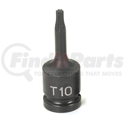 Grey Pneumatic 910T 1/4" Drive x T10 Standard Internal Star Impact Driver
