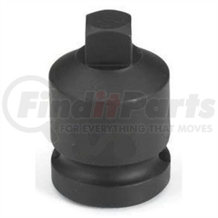 Grey Pneumatic 2008PP Socket 1/2" Drive x 1/4" Square Male Pipe Plug Impact Socket