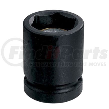Grey Pneumatic 1014RG Socket 3/8" Drive x 7/16" Hex Size, 1.18" Length, Magnetic Impact Socket, Type I Shape