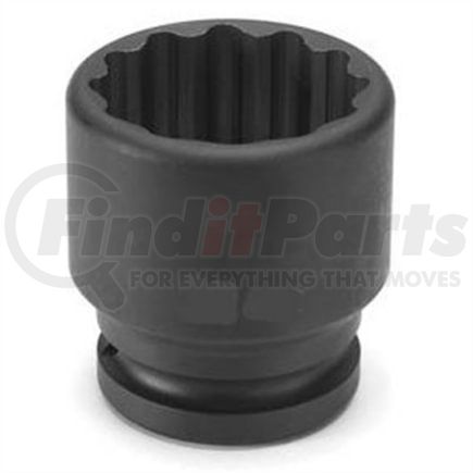 Grey Pneumatic 3158R Socket 3/4" Drive x 1-13/16" 12-Point Size, 2.48mm Length, Impact Socket, Type III Shape