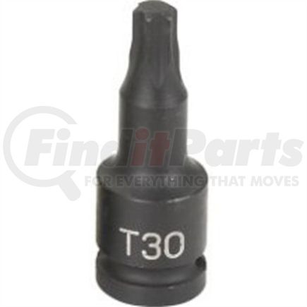 Grey Pneumatic 930TT Socket 1/4" Drive x TT30 Standard Tamper Proof Star Driver