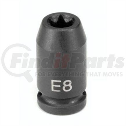 Grey Pneumatic 910ET Socket 1/4" Drive x E10 Size, 0.98mm Length, External Star Impact Socket Driver Bit