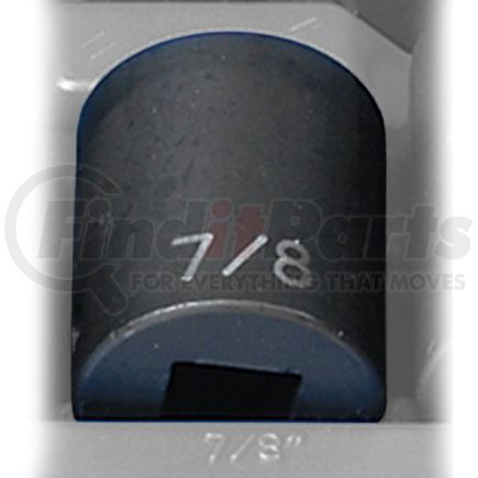 Grey Pneumatic 2128R Socket 1/2" Drive x 7/8" 12-Point Size, 1.5mm Length, Impact Socket, Type II Shape