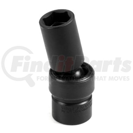 Grey Pneumatic 1013UMSD Socket Socket - 3/8" Drive x 13mm Semi-Deep Universal Impact