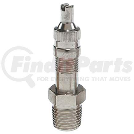 Haltec TV-399 Air Tank Valve Air Tank Valve - 1-5/16" Overall Length, 7/16" Hex Size, 1/8" NPT Thread